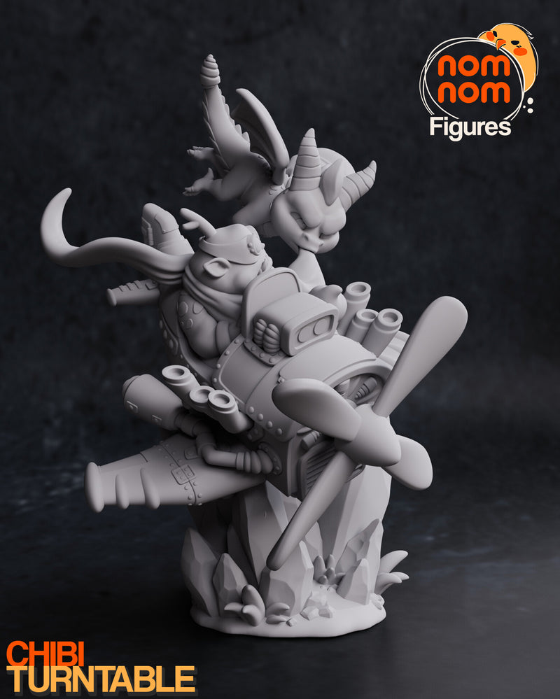 Chibi Spyro (Nomnom Figures)