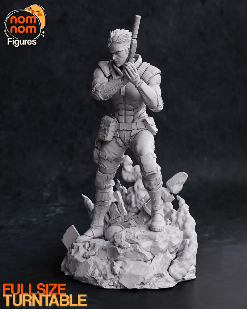 Solid Snake Metal Gear Solid (Nomnom Figures)