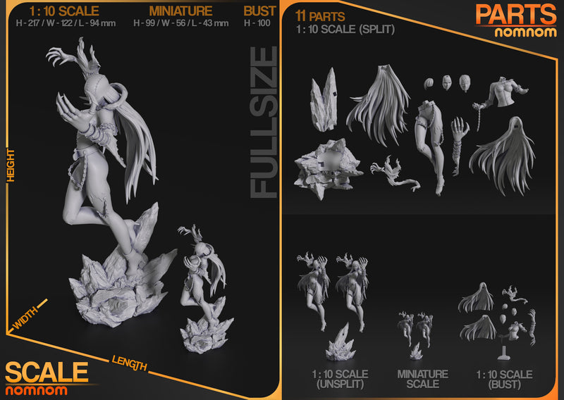 Lady Devimon Digimon (Nomnom Figures)