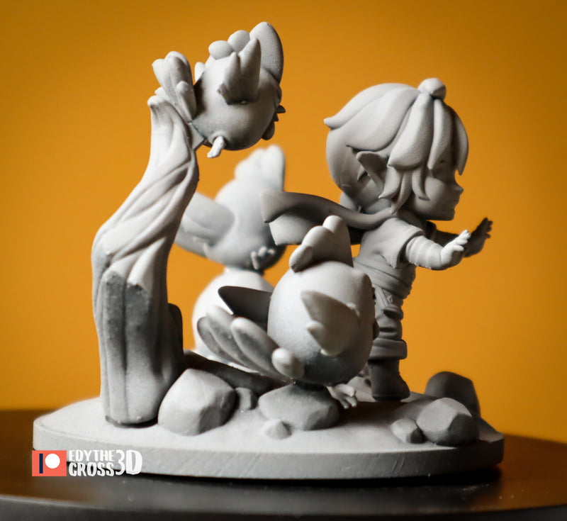 Link Zelda Breath Wild (Nomnom Figures)
