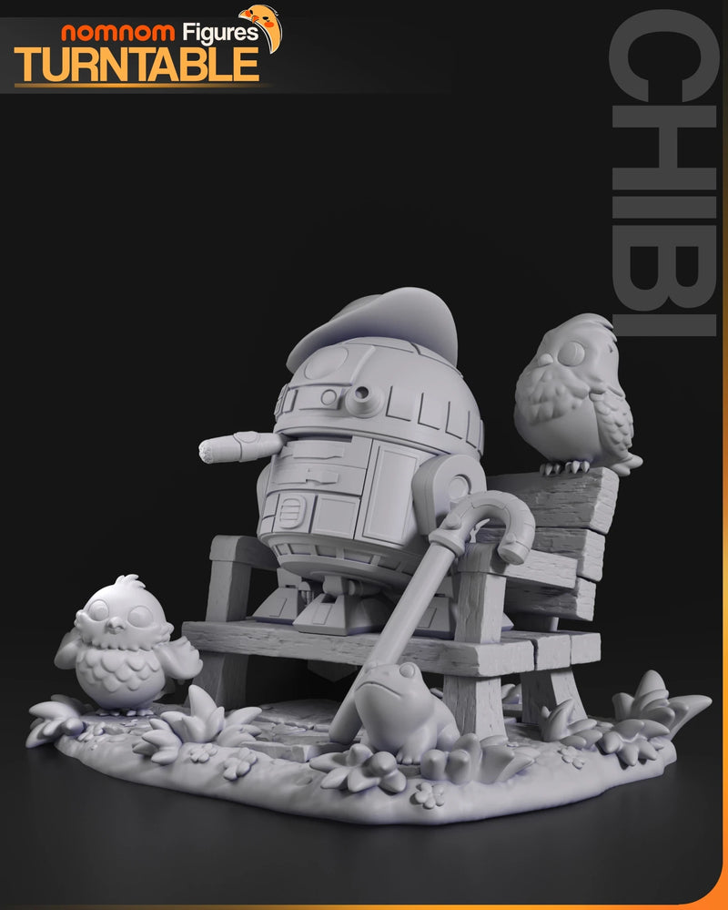 Chibi R2D2 Star Wars (Nomnom Figures)
