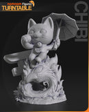 Chibi Turbo Granny Cat Dandadan (Nomnom Figures)