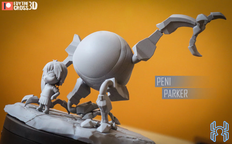 Peni Parker Spiderman Into Verse (Nomnom Figures)
