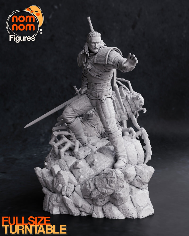 Geralt Witcher (Nomnom Figures)