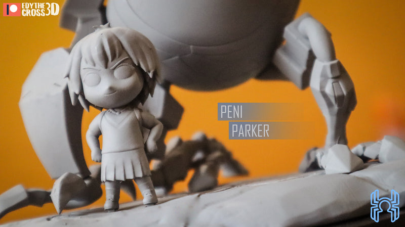 Peni Parker Spiderman Into Verse (Nomnom Figures)