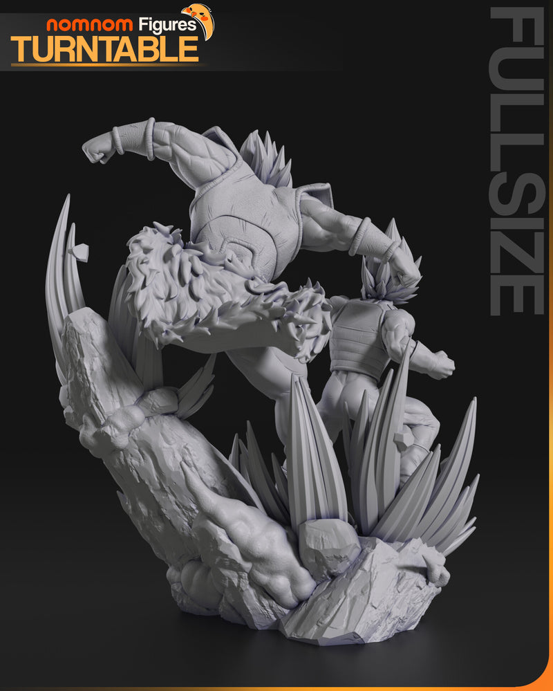 Vegeta Vs Broly Dragon Ball Z (Nomnom Figures)