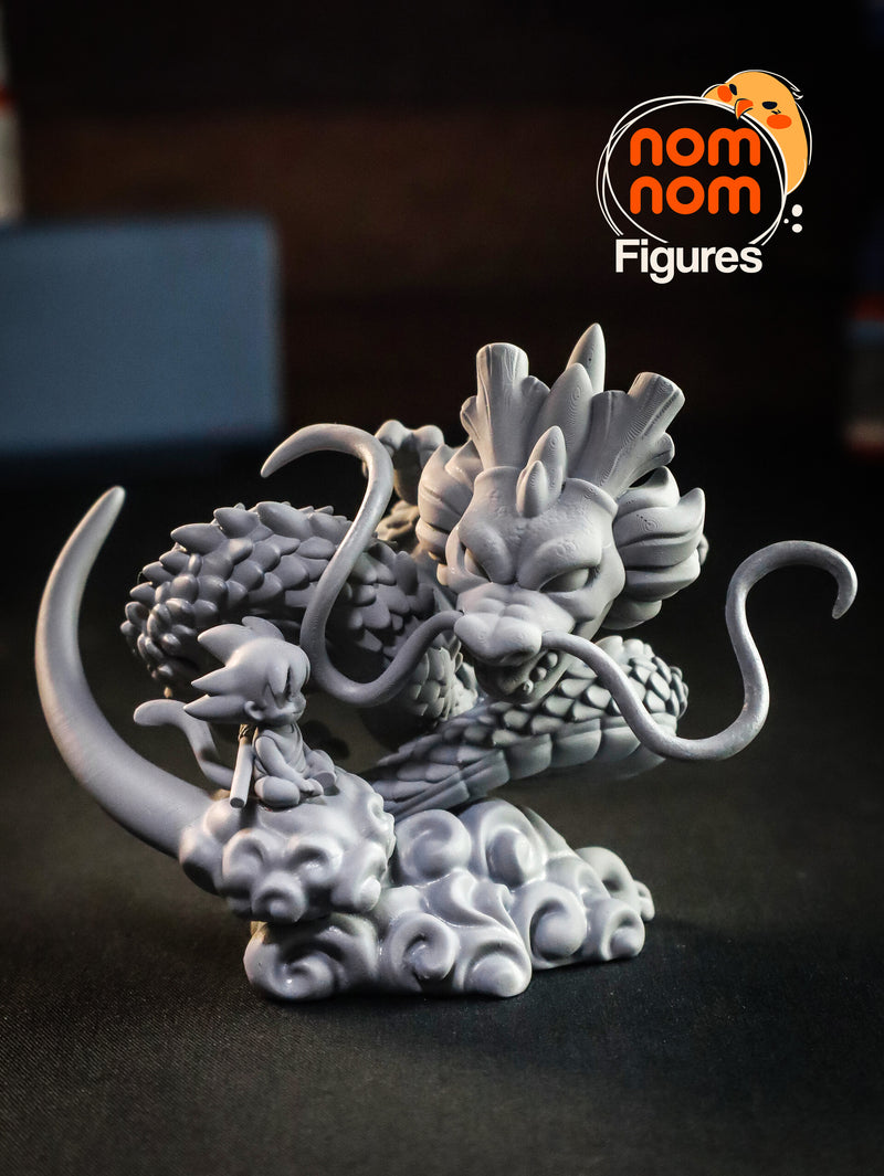 Chibi Shenron With Goku (Nomnom Figures)