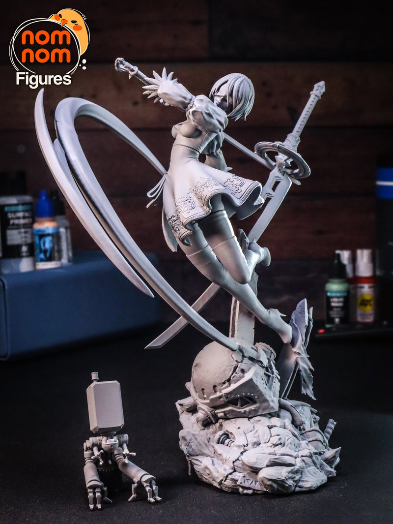 2B Nier Automata (Nomnom Figures)