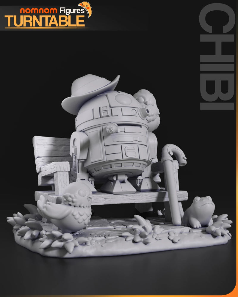 Chibi R2D2 Star Wars (Nomnom Figures)
