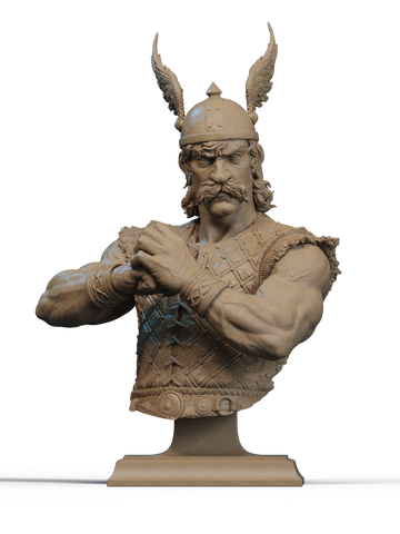 Asterix Resin Bust - view 1