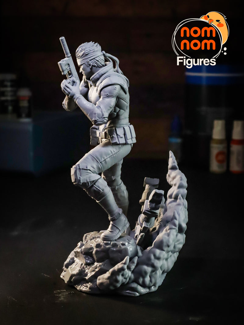 Solid Snake Metal Gear Solid (Nomnom Figures)