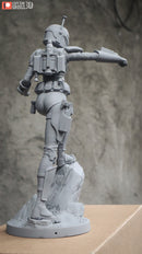 Bo Katan Kryze Mandalorian (Nomnom Figures)