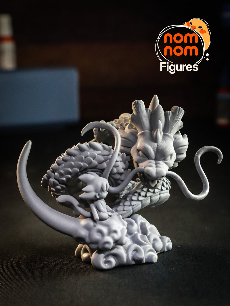 Chibi Shenron With Goku (Nomnom Figures)