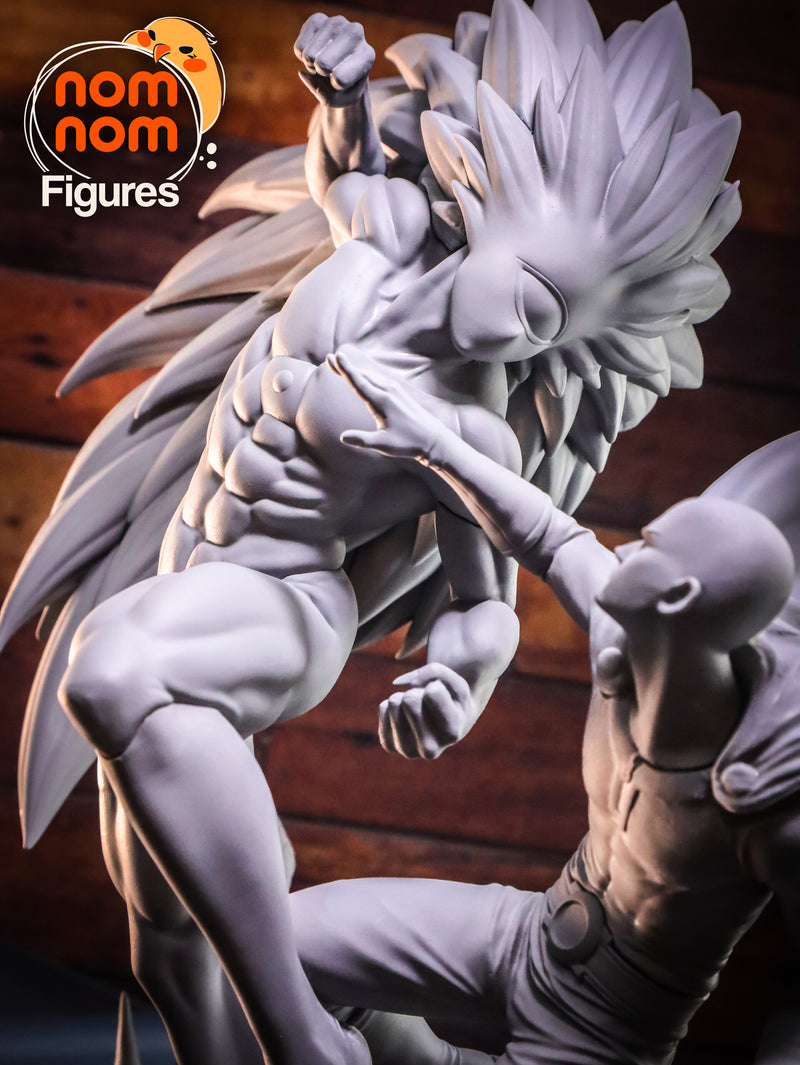 Saitama Vs Boros One Punch Man (Nomnom Figures)