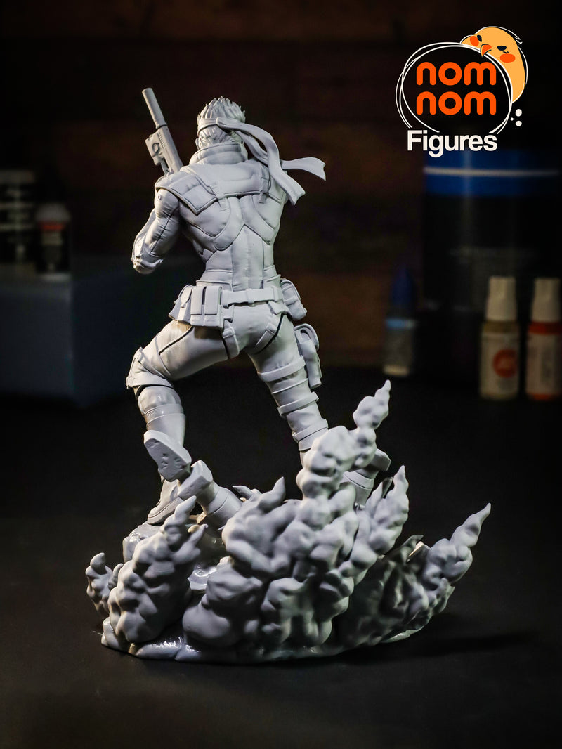 Solid Snake Metal Gear Solid (Nomnom Figures)