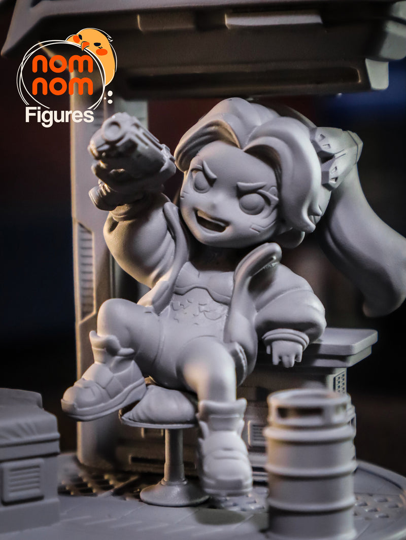 Chibi Rebecca Cyberpunk Edgerunners (Nomnom Figures)