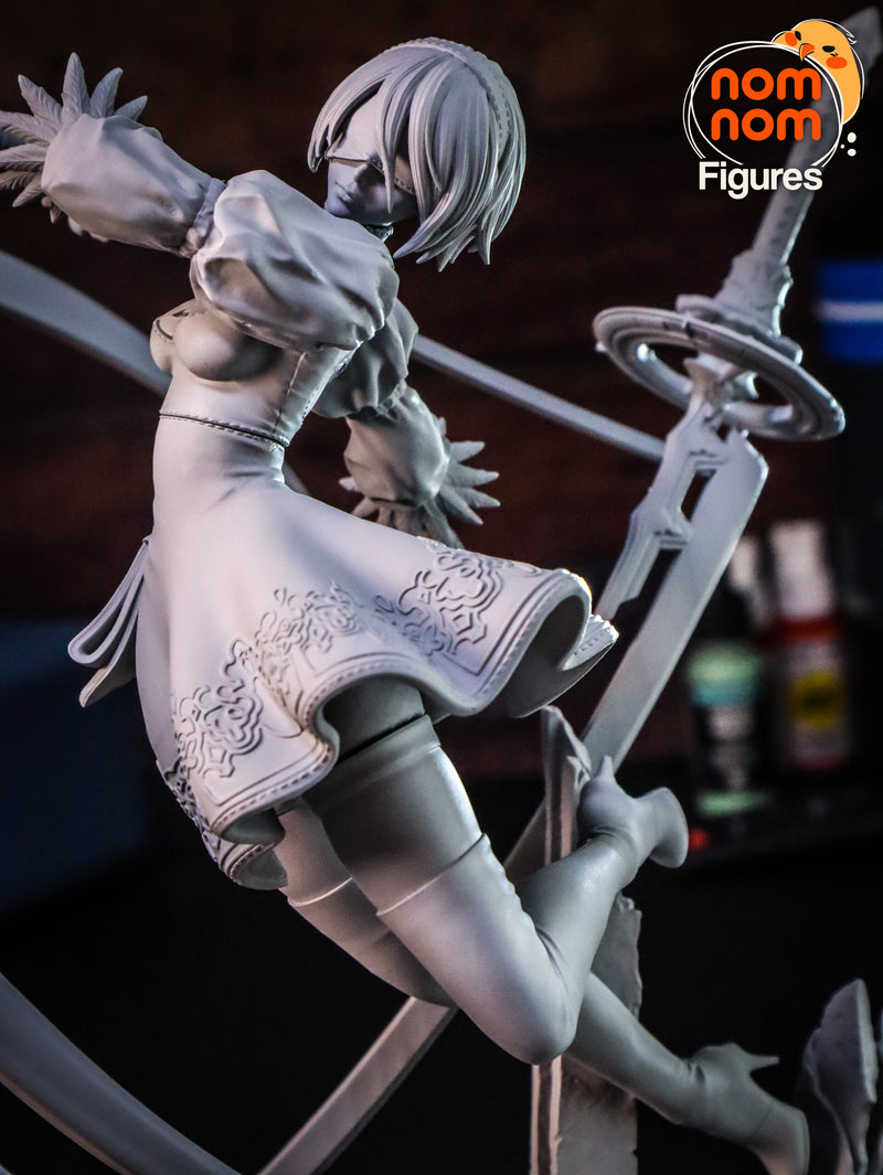 2B Nier Automata (Nomnom Figures)