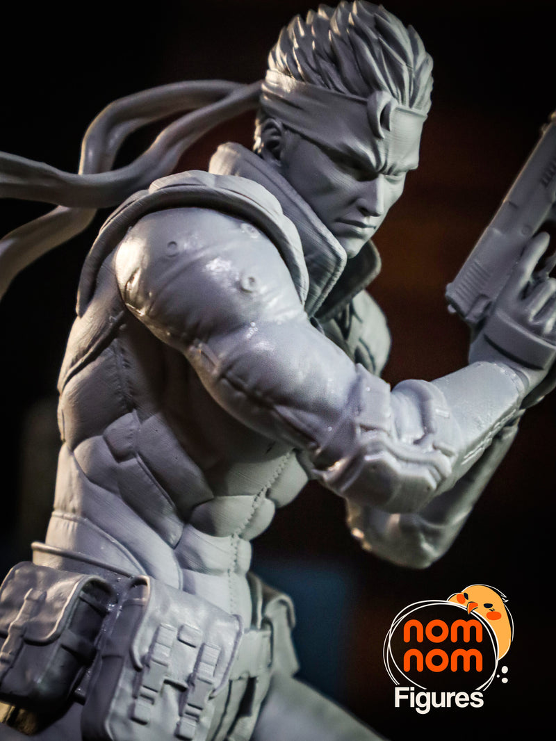 Solid Snake Metal Gear Solid (Nomnom Figures)