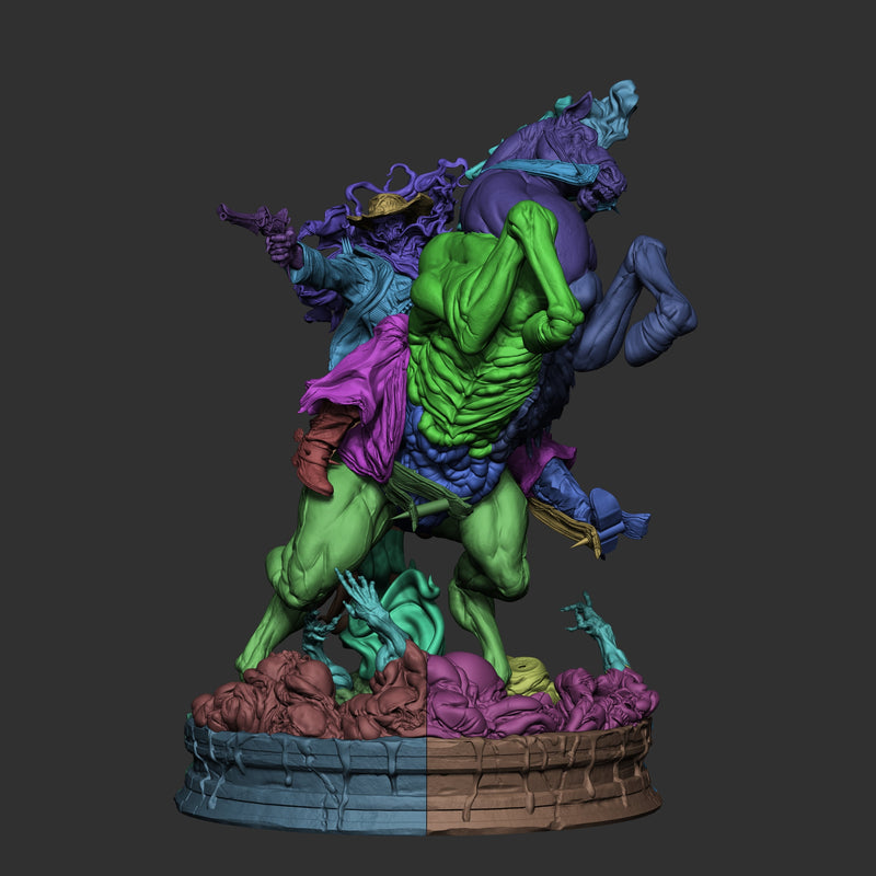 Carter Slade Resin Statue - view 2