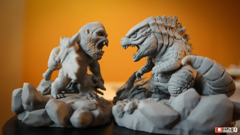 Kong Vs Godzilla (Nomnom Figures)