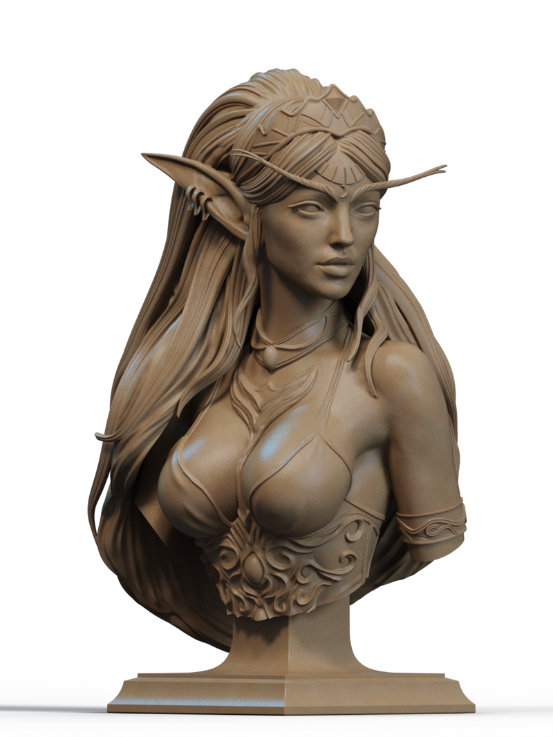 Tyrande Bust - 1/9 Scale