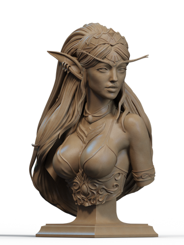 Tyrande Bust - 1/9 Scale
