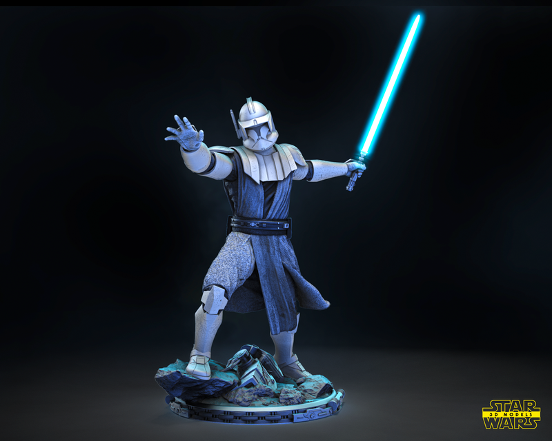 Obi Wan Kenobi (Clone Wars) Bust
