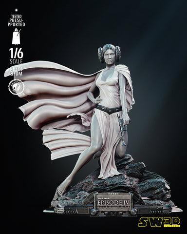 New Hope Leia Sculpture