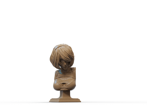 2B Bust - 1/9 Scale