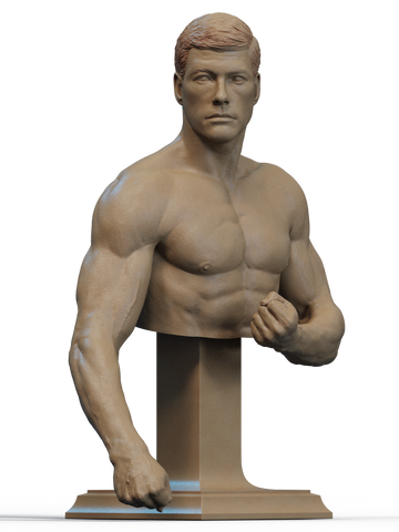 Frank Dux Bust - 1/9 Scale