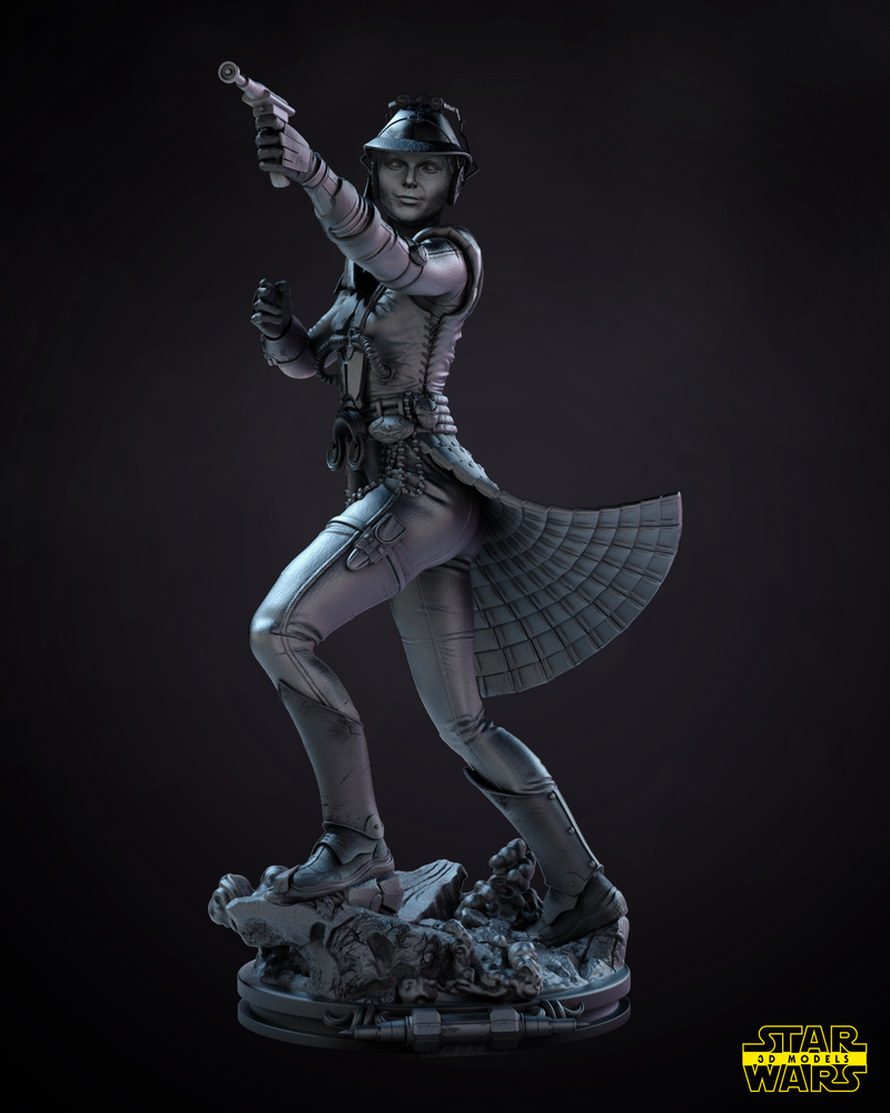 Zam Wesell Sculpture