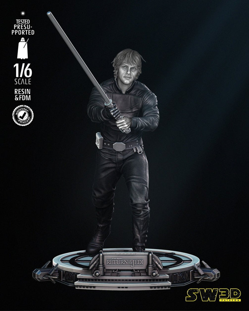 Luke Return of Jedi Sculpture