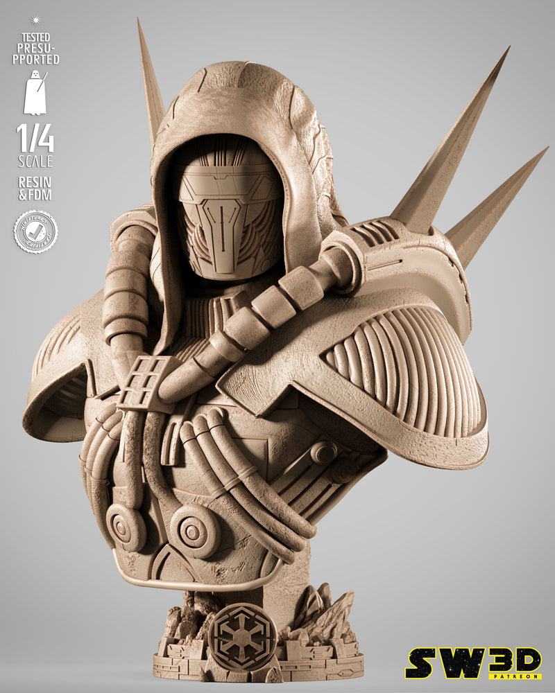 SW3D August 2025 Term Darth Marr Portrait Bust