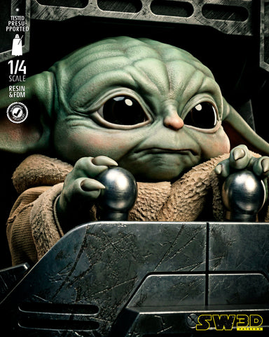 SW3D January 2026 Term IG12 With Grogu Portrait Bust