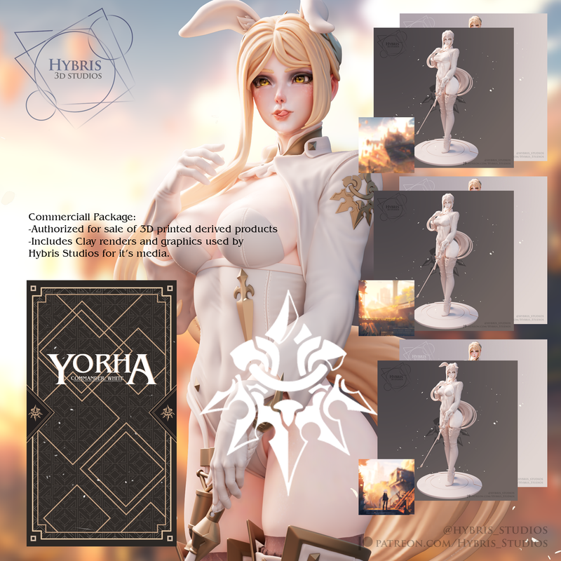 Nier Yorha Commander White