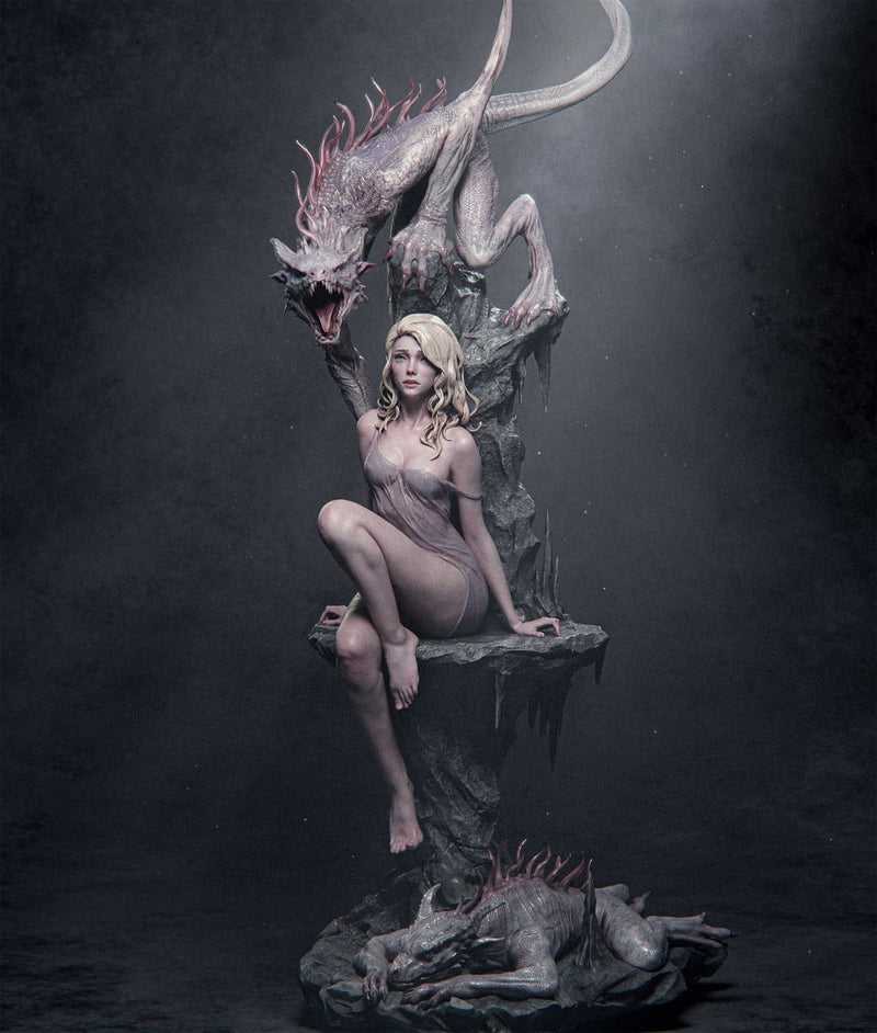 Elegy Of The Wyrm Statue - 1/9 Scale