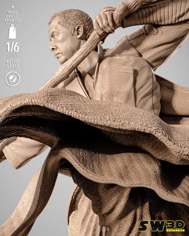 SW3D November 2025 Term Chirrut Imwe Sculpture