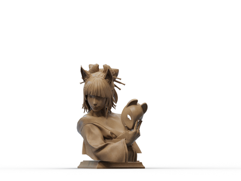 Amaterasu Bust - 1/9 Scale