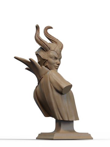 Maleficent Bust - 1/9 Scale