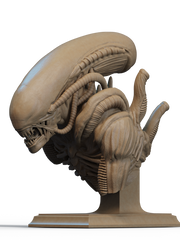 Alien Resin Statues