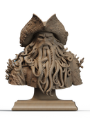 Davy Jones Bust - 1/9 Scale