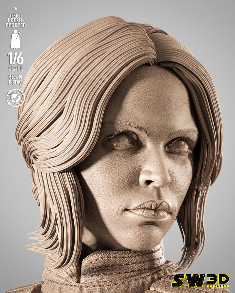 SW3D August 2025 Term Jin Erso Sculpture
