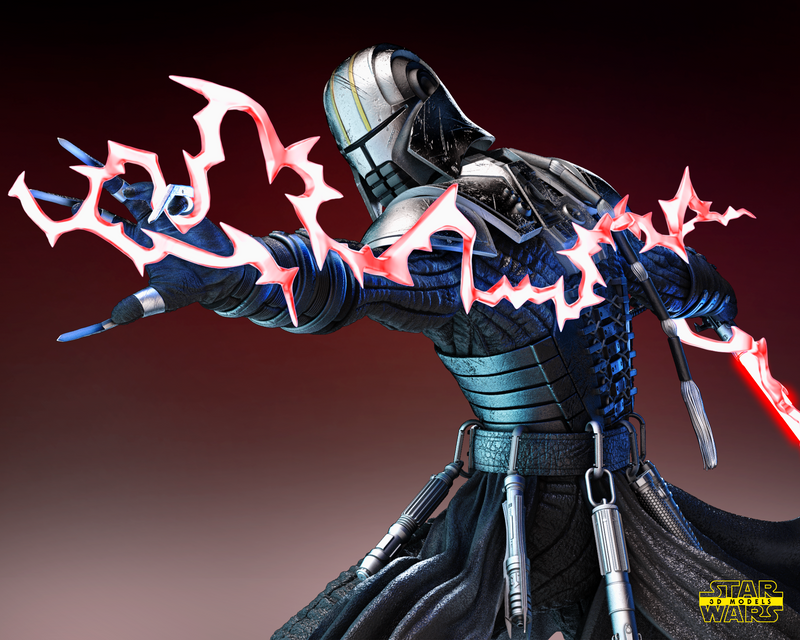 Starkiller Sculpture