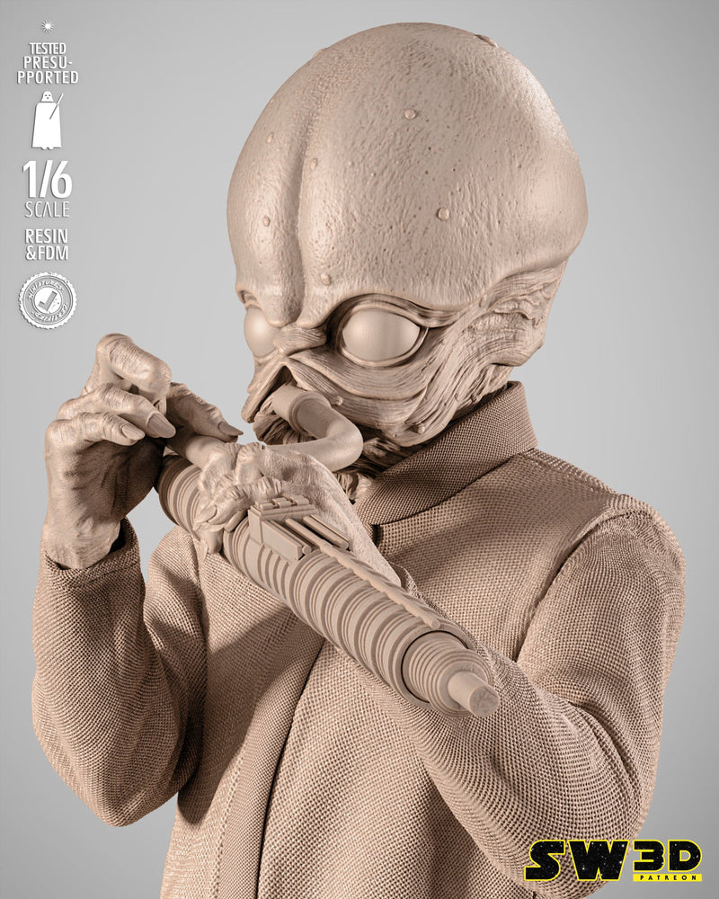SW3D November 2025 Term Moss Eisley Cantina Band Sculpture
