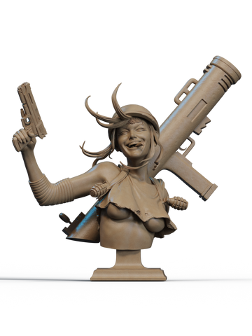 War Girl Bust - 1/9 Scale