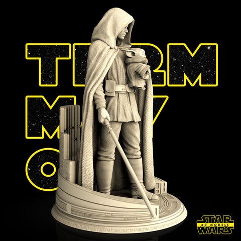 Luke Skywalker Sculpture