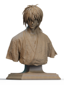 Kenshin Himura Bust - 1/9 Scale