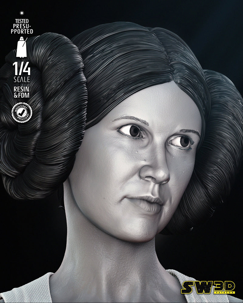 New Hope Leia Bust Portrait