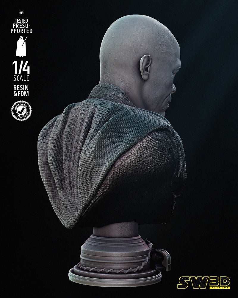 Mace Windu 2024 Bust Portrait