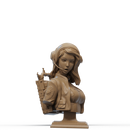 Retro Astronaut Bust - 1/9 Scale